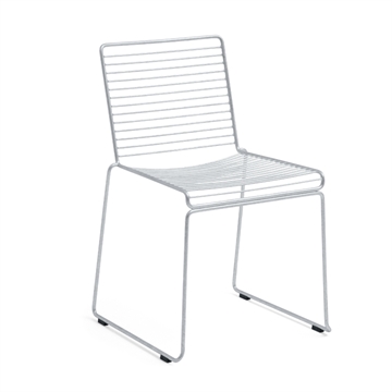 HAY Hee Dining Chair Spisebordsstol - Hot Galvanised